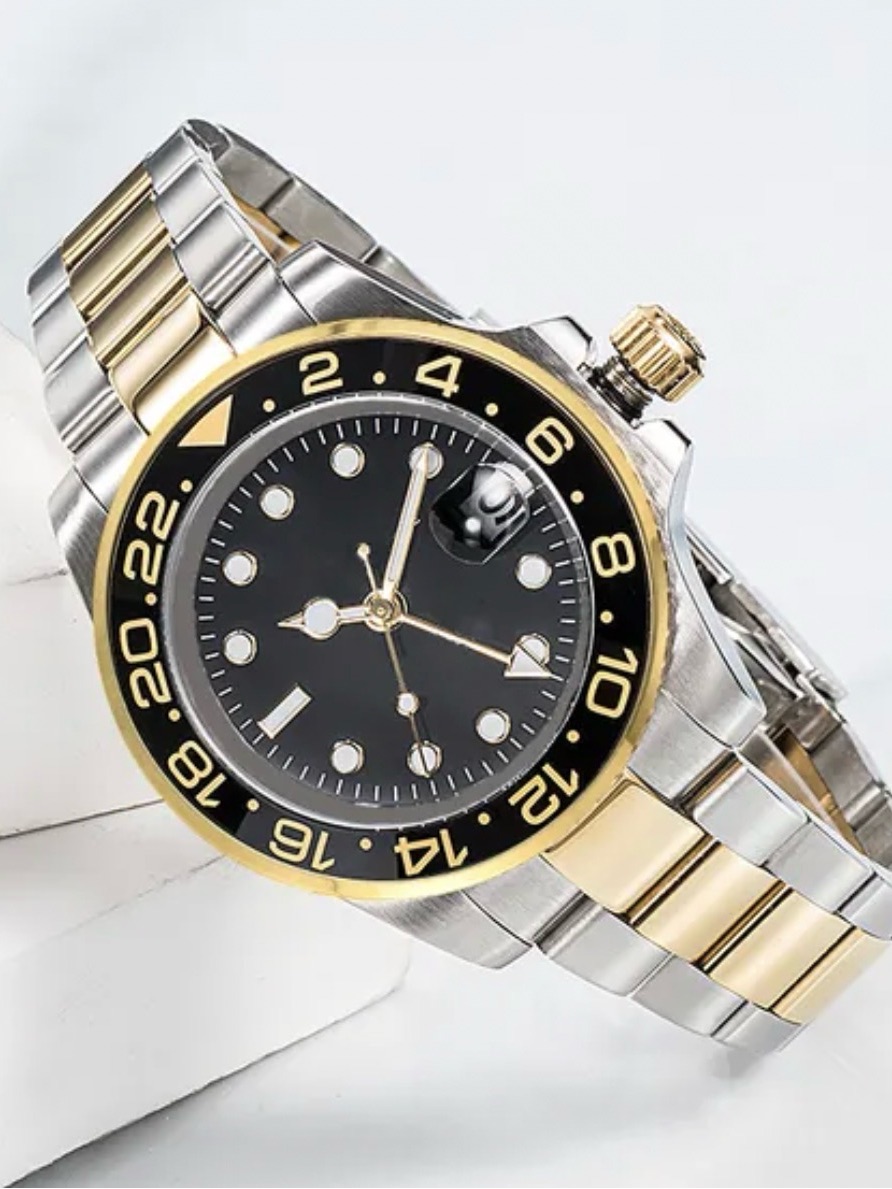 Luxury Blue Dial Watch Automatic Mechanical 40mm Mens Watch